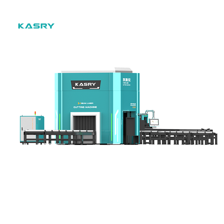 H Beam CNC Laser Cutting Coping Machine for Steel Structure Production Line